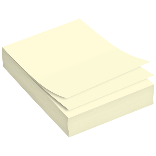 [M-opac200a4] Opalina A4 lisa color crema 200 g paquete x125 hojas