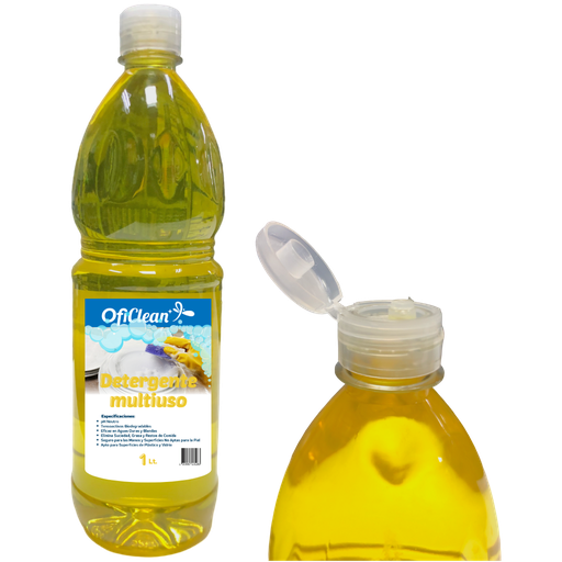 [W100710] Detergente líquido lavavajillas Oficlean 1 L