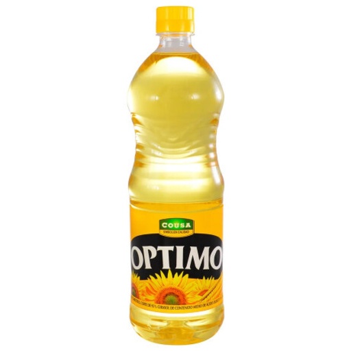 [w100476] Aceite de girasol Óptimo botella de 900 ml.