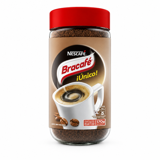 [W100475] Café instantáneo en polvo bracafé 170 gr.