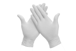 [W100489] Guantes de látex caja x100 unidades talle L