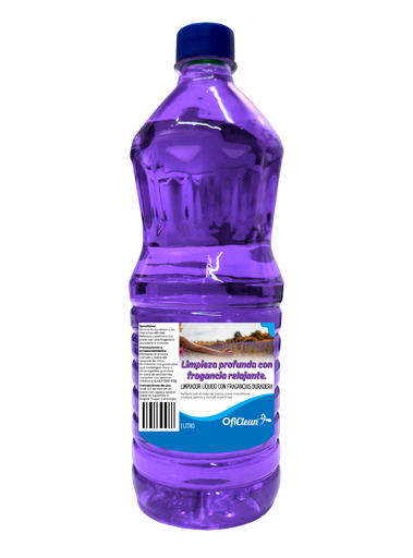 [W100300] Limpiador perfumol Oficlean de 1 lts. Lavanda