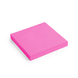 [100201] Notas adhesivas rosa fluo 75 x 75 mm 80 hojas