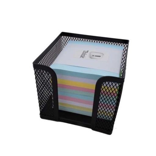 [5598] Cubo porta taco de metal calado marca Artesco