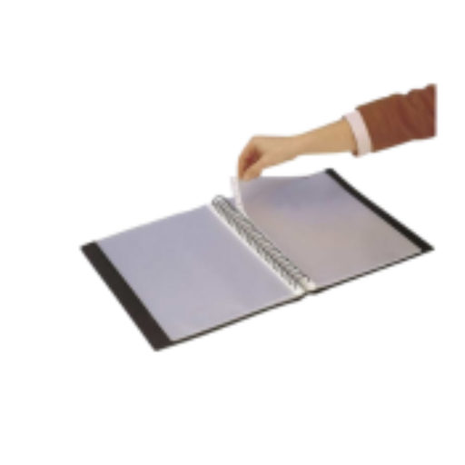 Carpeta con 100 fundas A4
