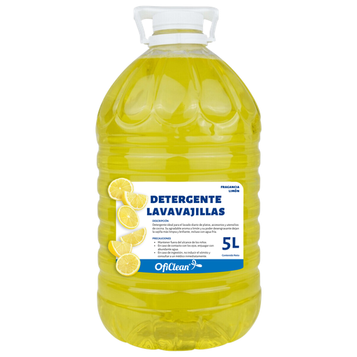 [W0490] Detergente lavavajillas Oficlean bidón pet 5 L