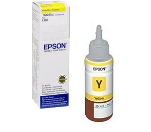 Epson t664420 botella tinta amarilla l200/210/220/355/555/1301