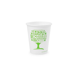 [LV-6GT] Vaso blanco 6 Oz (180 ml), línea Green Tree. Paquete x50