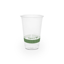 Vaso serie 76 de papel en colores mix; verde, ciruela y celeste 9 onzas (270 ml) paquete x 50