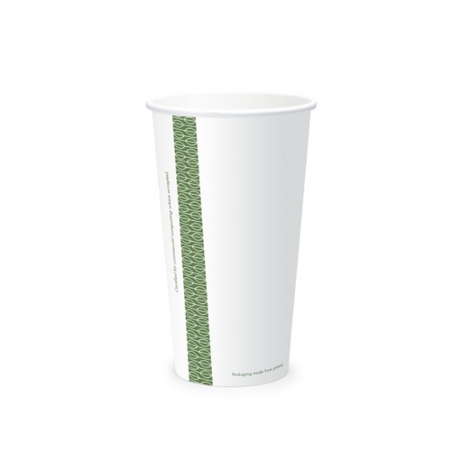 [CV-12] Vaso serie 76 de papel en colores mix; verde, amarillo y celeste 12 onzas (350 ml) - paquete x50