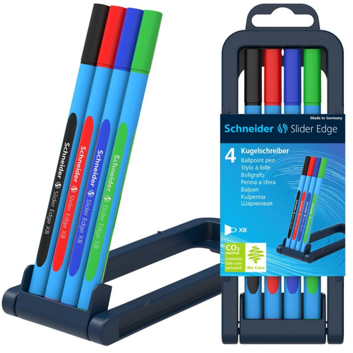 [EDGE4] Boligrafos Schneider Edge estuche x 4