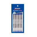 Blister x 6 Boligrafos Artesco CR-31 (AZ)