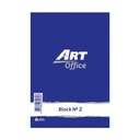 Art-Office Block Blanco Liso