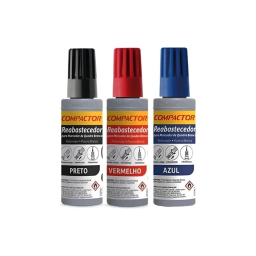 Tintas Compactor reabastecedor 30 ml. Unidad