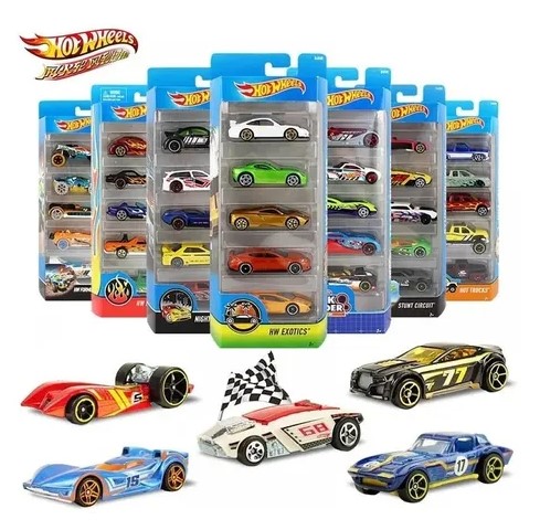 [1806] Juguetes HOT WHEELS - Vehículos Pack x 5
