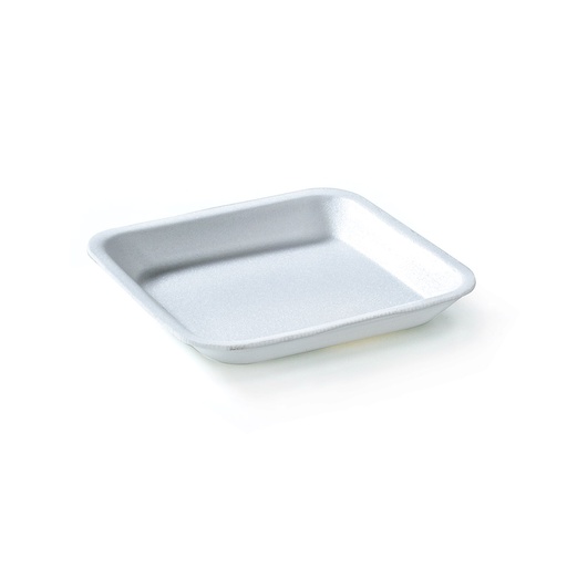 [D2001101LA] Bandeja blanca cuadrada numero 11 154 X154 X 18 FUNDA x 400