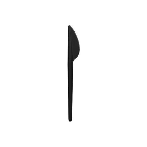[D82110099] Cuchillo negro Paq. X 100 164 caja x 10