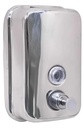 Dispensador Metalico Para Jabon Liquido 500 Ml. Color Plateado