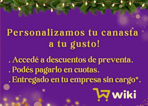 Canasta 2026! Personaliza tu canasta!