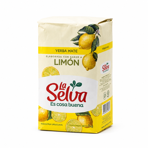 [W1367] Yerba la Selva con limón 1 Kg.