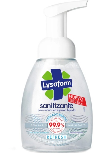 Lysoform sanitinzante de manos 250 cc