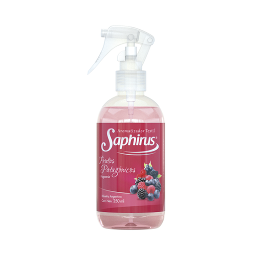 [W5202] Aromatizador Textil Saphirus frutos patagónicos 250 ml.
